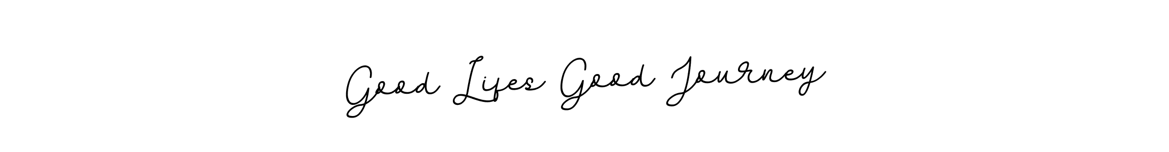 You can use this online signature creator to create a handwritten signature for the name Good Lifes Good Journey. This is the best online autograph maker. Good Lifes Good Journey signature style 11 images and pictures png