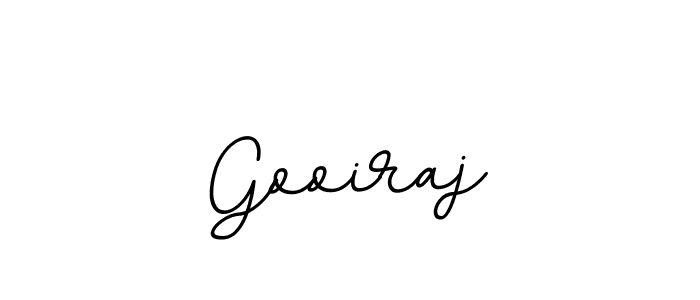 Create a beautiful signature design for name Gooiraj. With this signature (BallpointsItalic-DORy9) fonts, you can make a handwritten signature for free. Gooiraj signature style 11 images and pictures png