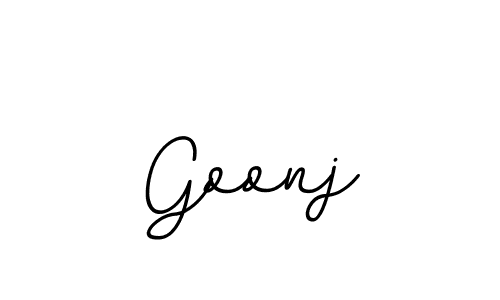 How to Draw Goonj signature style? BallpointsItalic-DORy9 is a latest design signature styles for name Goonj. Goonj signature style 11 images and pictures png
