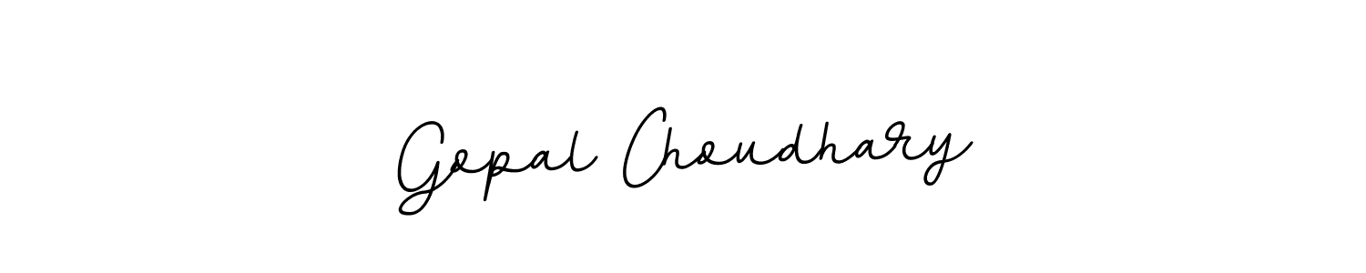 Make a beautiful signature design for name Gopal Choudhary. Use this online signature maker to create a handwritten signature for free. Gopal Choudhary signature style 11 images and pictures png