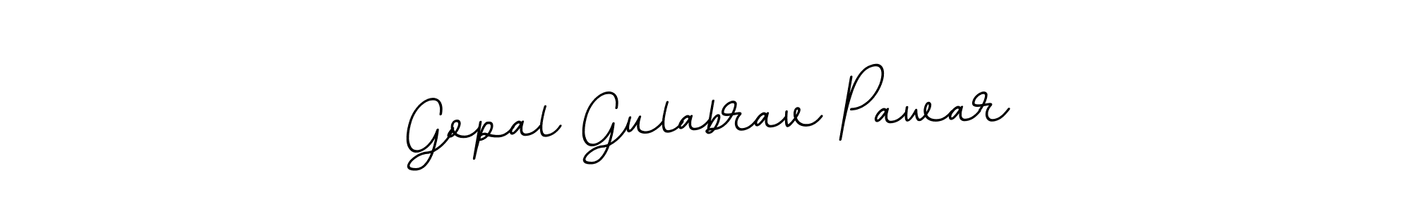 Design your own signature with our free online signature maker. With this signature software, you can create a handwritten (BallpointsItalic-DORy9) signature for name Gopal Gulabrav Pawar. Gopal Gulabrav Pawar signature style 11 images and pictures png