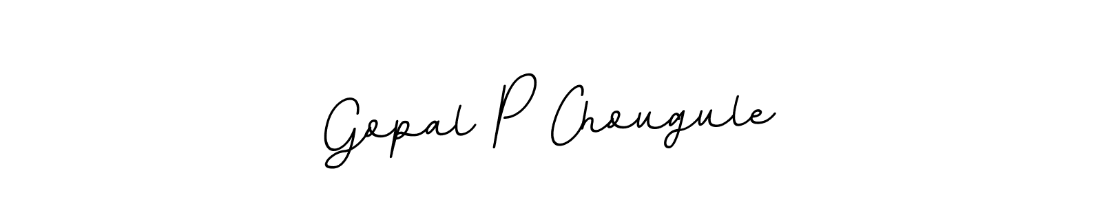 Use a signature maker to create a handwritten signature online. With this signature software, you can design (BallpointsItalic-DORy9) your own signature for name Gopal P Chougule. Gopal P Chougule signature style 11 images and pictures png