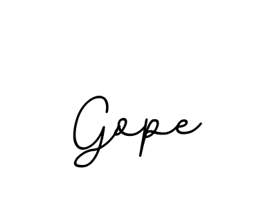 How to make Gope signature? BallpointsItalic-DORy9 is a professional autograph style. Create handwritten signature for Gope name. Gope signature style 11 images and pictures png