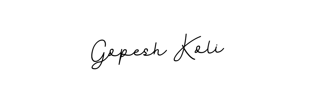 Here are the top 10 professional signature styles for the name Gopesh Koli. These are the best autograph styles you can use for your name. Gopesh Koli signature style 11 images and pictures png