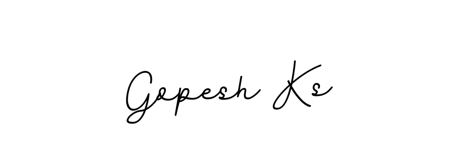 Also we have Gopesh Ks name is the best signature style. Create professional handwritten signature collection using BallpointsItalic-DORy9 autograph style. Gopesh Ks signature style 11 images and pictures png