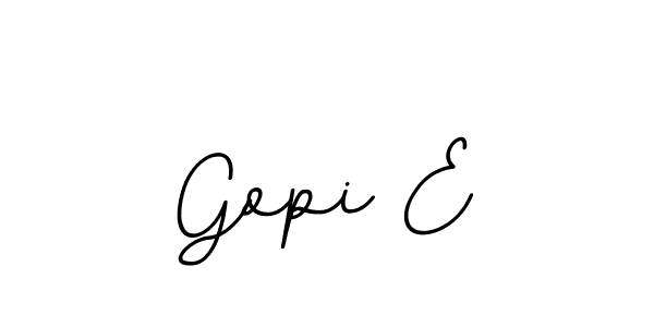 Make a beautiful signature design for name Gopi E. Use this online signature maker to create a handwritten signature for free. Gopi E signature style 11 images and pictures png