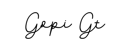 The best way (BallpointsItalic-DORy9) to make a short signature is to pick only two or three words in your name. For converting this name Gopi Gt. Gopi Gt signature style 11 images and pictures png