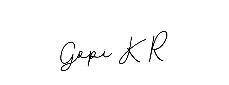 Also we have Gopi K R name is the best signature style. Create professional handwritten signature collection using BallpointsItalic-DORy9 autograph style. Gopi K R signature style 11 images and pictures png