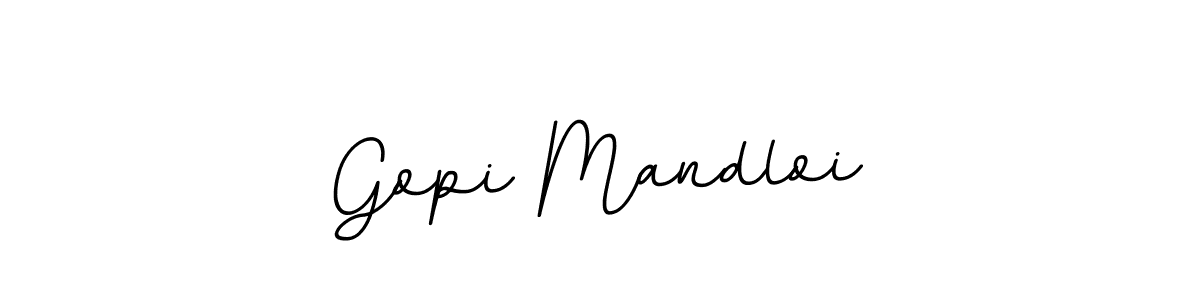 It looks lik you need a new signature style for name Gopi Mandloi. Design unique handwritten (BallpointsItalic-DORy9) signature with our free signature maker in just a few clicks. Gopi Mandloi signature style 11 images and pictures png