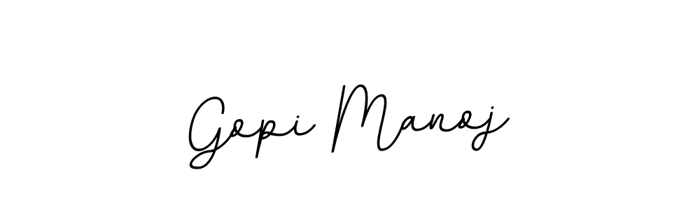 You can use this online signature creator to create a handwritten signature for the name Gopi Manoj. This is the best online autograph maker. Gopi Manoj signature style 11 images and pictures png