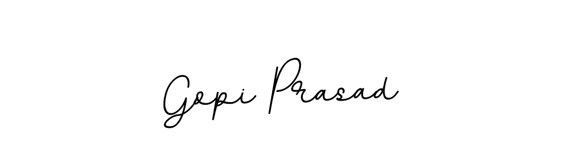 You should practise on your own different ways (BallpointsItalic-DORy9) to write your name (Gopi Prasad) in signature. don't let someone else do it for you. Gopi Prasad signature style 11 images and pictures png