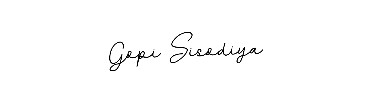 Make a beautiful signature design for name Gopi Sisodiya. Use this online signature maker to create a handwritten signature for free. Gopi Sisodiya signature style 11 images and pictures png