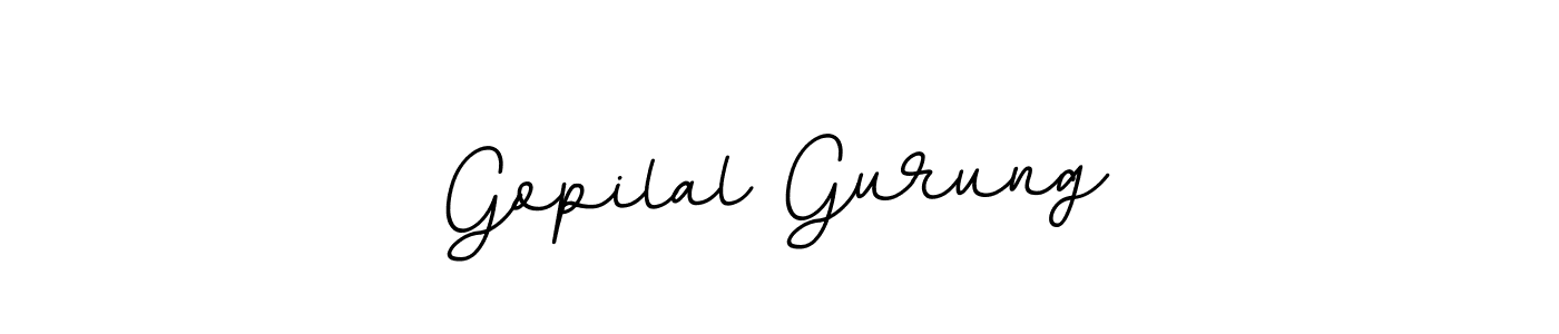 Gopilal Gurung stylish signature style. Best Handwritten Sign (BallpointsItalic-DORy9) for my name. Handwritten Signature Collection Ideas for my name Gopilal Gurung. Gopilal Gurung signature style 11 images and pictures png