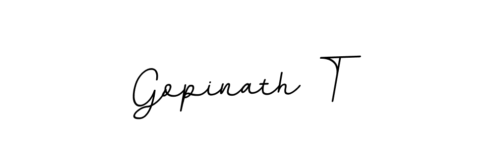 You should practise on your own different ways (BallpointsItalic-DORy9) to write your name (Gopinath T) in signature. don't let someone else do it for you. Gopinath T signature style 11 images and pictures png