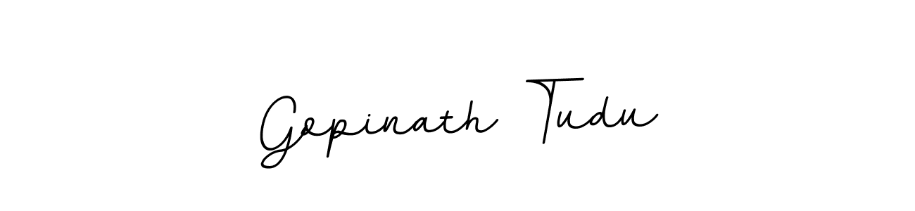 How to make Gopinath Tudu name signature. Use BallpointsItalic-DORy9 style for creating short signs online. This is the latest handwritten sign. Gopinath Tudu signature style 11 images and pictures png