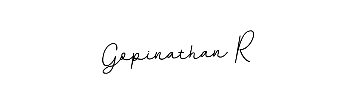 You should practise on your own different ways (BallpointsItalic-DORy9) to write your name (Gopinathan R) in signature. don't let someone else do it for you. Gopinathan R signature style 11 images and pictures png