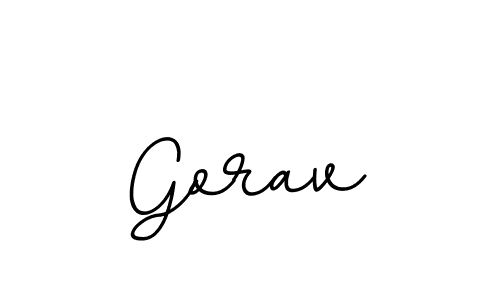 The best way (BallpointsItalic-DORy9) to make a short signature is to pick only two or three words in your name. The name Gorav include a total of six letters. For converting this name. Gorav signature style 11 images and pictures png