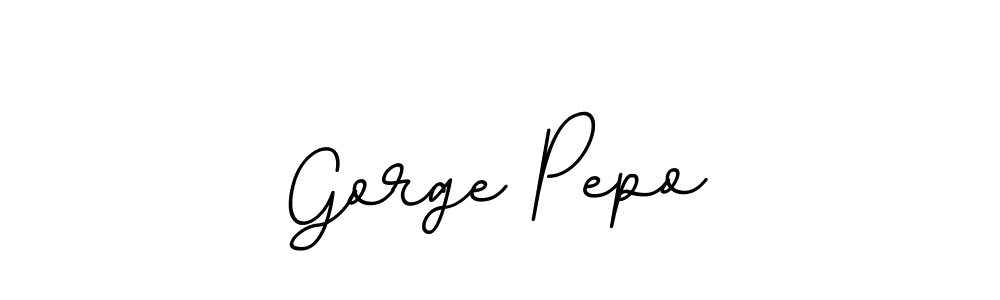 How to Draw Gorge Pepo signature style? BallpointsItalic-DORy9 is a latest design signature styles for name Gorge Pepo. Gorge Pepo signature style 11 images and pictures png