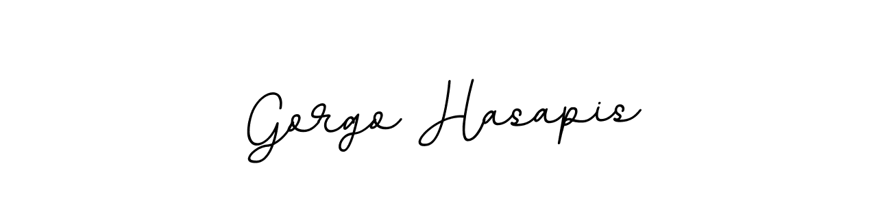 It looks lik you need a new signature style for name Gorgo Hasapis. Design unique handwritten (BallpointsItalic-DORy9) signature with our free signature maker in just a few clicks. Gorgo Hasapis signature style 11 images and pictures png