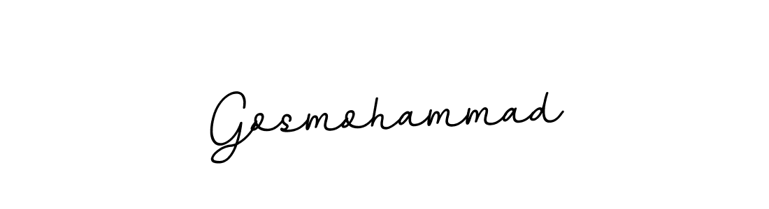 Also we have Gosmohammad name is the best signature style. Create professional handwritten signature collection using BallpointsItalic-DORy9 autograph style. Gosmohammad signature style 11 images and pictures png