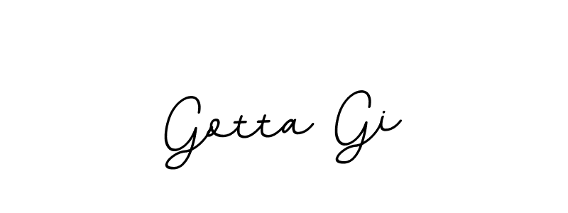 if you are searching for the best signature style for your name Gotta Gi. so please give up your signature search. here we have designed multiple signature styles  using BallpointsItalic-DORy9. Gotta Gi signature style 11 images and pictures png