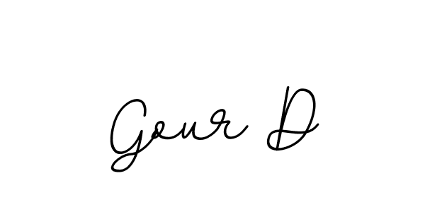 The best way (BallpointsItalic-DORy9) to make a short signature is to pick only two or three words in your name. The name Gour D include a total of six letters. For converting this name. Gour D signature style 11 images and pictures png