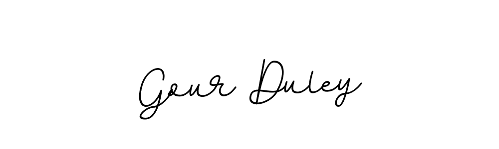 Use a signature maker to create a handwritten signature online. With this signature software, you can design (BallpointsItalic-DORy9) your own signature for name Gour Duley. Gour Duley signature style 11 images and pictures png