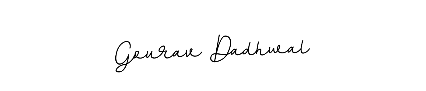 This is the best signature style for the Gourav Dadhwal name. Also you like these signature font (BallpointsItalic-DORy9). Mix name signature. Gourav Dadhwal signature style 11 images and pictures png