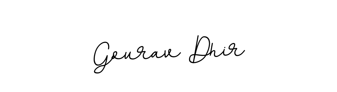 Also You can easily find your signature by using the search form. We will create Gourav Dhir name handwritten signature images for you free of cost using BallpointsItalic-DORy9 sign style. Gourav Dhir signature style 11 images and pictures png