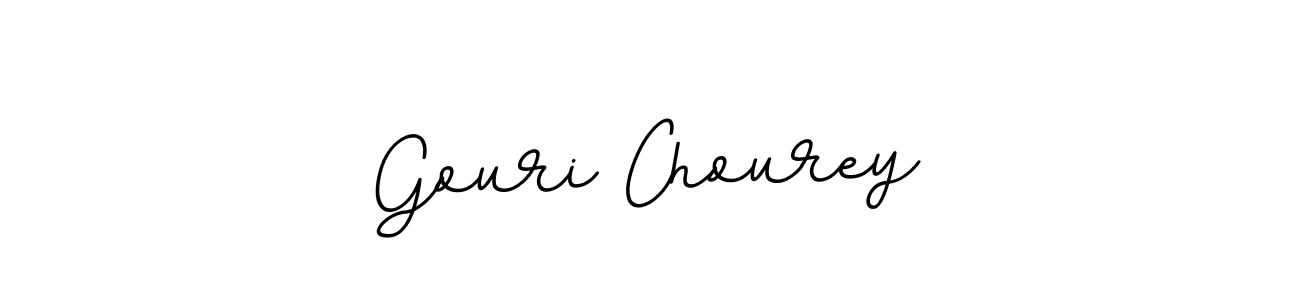 Gouri Chourey stylish signature style. Best Handwritten Sign (BallpointsItalic-DORy9) for my name. Handwritten Signature Collection Ideas for my name Gouri Chourey. Gouri Chourey signature style 11 images and pictures png