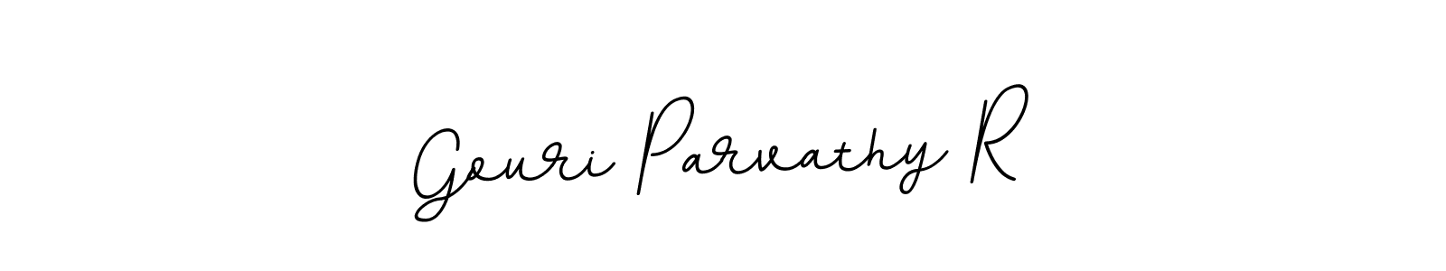 Make a beautiful signature design for name Gouri Parvathy R. Use this online signature maker to create a handwritten signature for free. Gouri Parvathy R signature style 11 images and pictures png