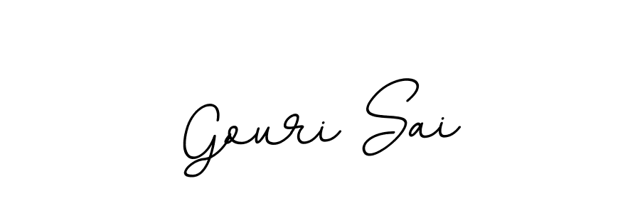 Also You can easily find your signature by using the search form. We will create Gouri Sai name handwritten signature images for you free of cost using BallpointsItalic-DORy9 sign style. Gouri Sai signature style 11 images and pictures png