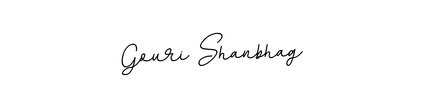 Make a beautiful signature design for name Gouri Shanbhag. Use this online signature maker to create a handwritten signature for free. Gouri Shanbhag signature style 11 images and pictures png