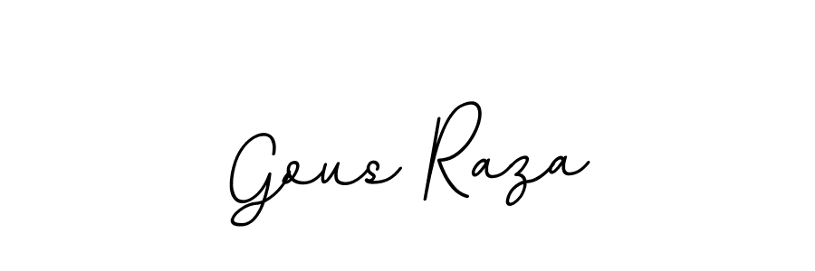 Design your own signature with our free online signature maker. With this signature software, you can create a handwritten (BallpointsItalic-DORy9) signature for name Gous Raza. Gous Raza signature style 11 images and pictures png