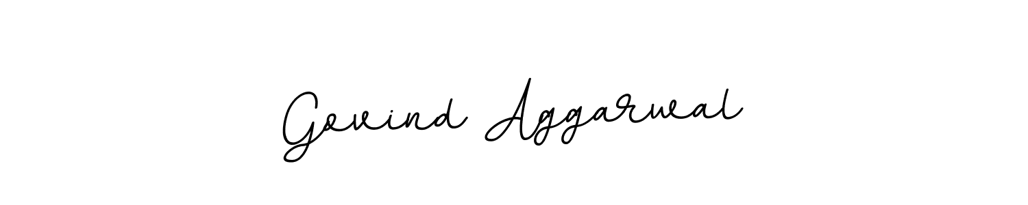 Design your own signature with our free online signature maker. With this signature software, you can create a handwritten (BallpointsItalic-DORy9) signature for name Govind Aggarwal. Govind Aggarwal signature style 11 images and pictures png