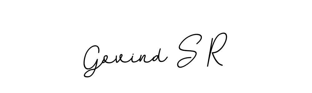 Make a beautiful signature design for name Govind S R. Use this online signature maker to create a handwritten signature for free. Govind S R signature style 11 images and pictures png