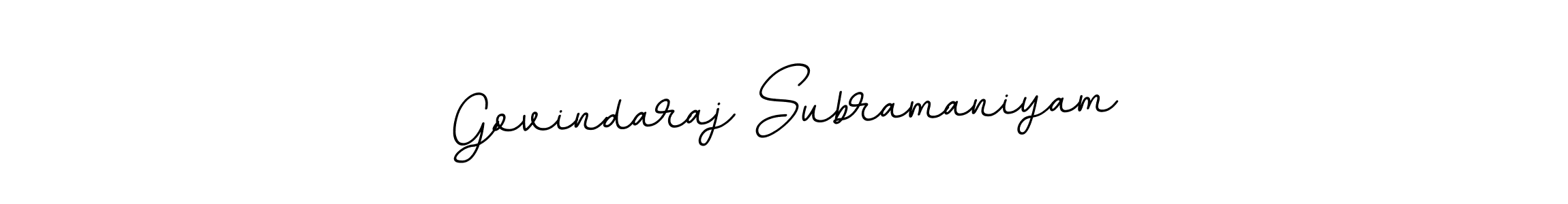 It looks lik you need a new signature style for name Govindaraj Subramaniyam. Design unique handwritten (BallpointsItalic-DORy9) signature with our free signature maker in just a few clicks. Govindaraj Subramaniyam signature style 11 images and pictures png
