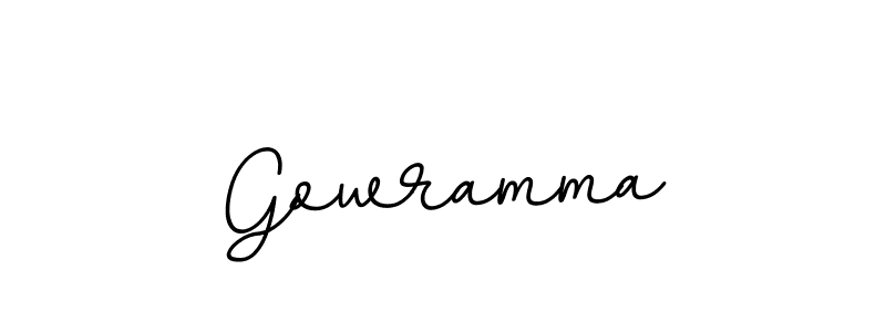 How to make Gowramma name signature. Use BallpointsItalic-DORy9 style for creating short signs online. This is the latest handwritten sign. Gowramma signature style 11 images and pictures png