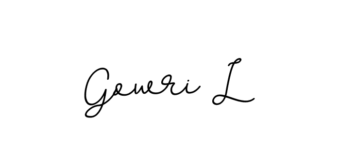 Once you've used our free online signature maker to create your best signature BallpointsItalic-DORy9 style, it's time to enjoy all of the benefits that Gowri L name signing documents. Gowri L signature style 11 images and pictures png