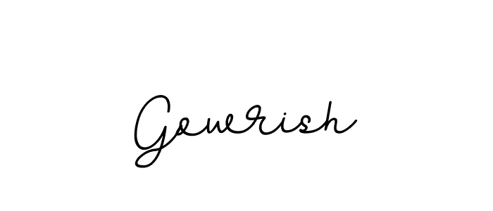 This is the best signature style for the Gowrish name. Also you like these signature font (BallpointsItalic-DORy9). Mix name signature. Gowrish signature style 11 images and pictures png