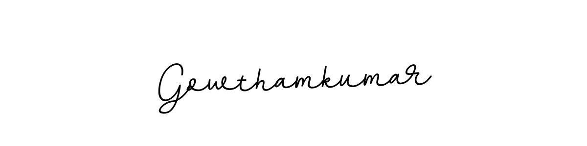 Similarly BallpointsItalic-DORy9 is the best handwritten signature design. Signature creator online .You can use it as an online autograph creator for name Gowthamkumar. Gowthamkumar signature style 11 images and pictures png