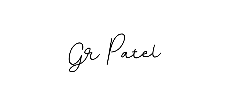 Gr Patel stylish signature style. Best Handwritten Sign (BallpointsItalic-DORy9) for my name. Handwritten Signature Collection Ideas for my name Gr Patel. Gr Patel signature style 11 images and pictures png