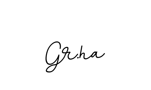 How to make Gr.ha signature? BallpointsItalic-DORy9 is a professional autograph style. Create handwritten signature for Gr.ha name. Gr.ha signature style 11 images and pictures png