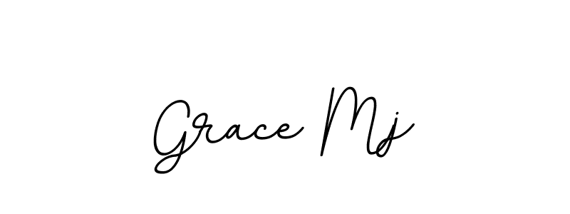 Also we have Grace Mj name is the best signature style. Create professional handwritten signature collection using BallpointsItalic-DORy9 autograph style. Grace Mj signature style 11 images and pictures png