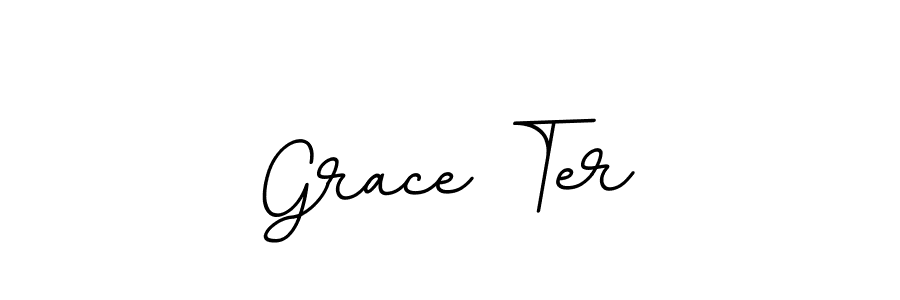 Design your own signature with our free online signature maker. With this signature software, you can create a handwritten (BallpointsItalic-DORy9) signature for name Grace Ter. Grace Ter signature style 11 images and pictures png