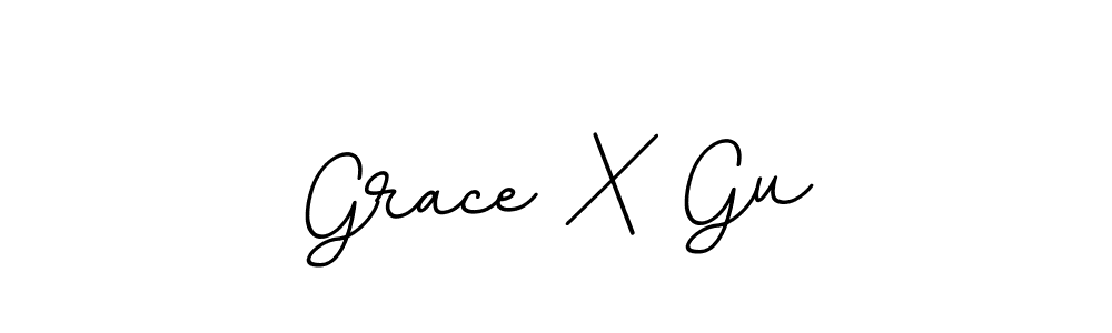 Also we have Grace X Gu name is the best signature style. Create professional handwritten signature collection using BallpointsItalic-DORy9 autograph style. Grace X Gu signature style 11 images and pictures png