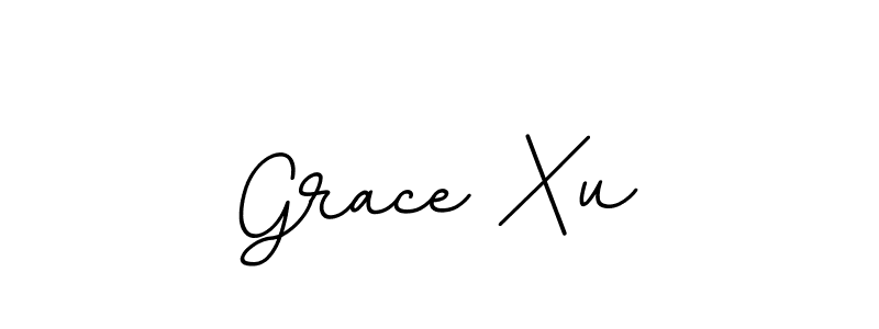 Design your own signature with our free online signature maker. With this signature software, you can create a handwritten (BallpointsItalic-DORy9) signature for name Grace Xu. Grace Xu signature style 11 images and pictures png