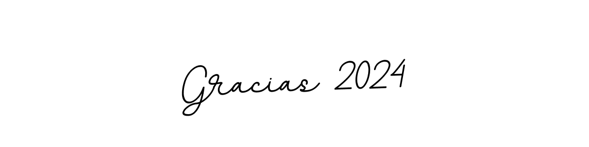 BallpointsItalic-DORy9 is a professional signature style that is perfect for those who want to add a touch of class to their signature. It is also a great choice for those who want to make their signature more unique. Get Gracias 2024 name to fancy signature for free. Gracias 2024 signature style 11 images and pictures png