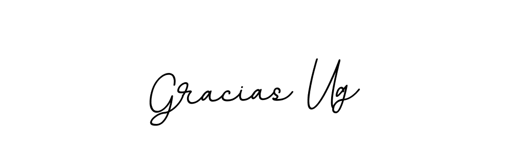 Gracias Ug stylish signature style. Best Handwritten Sign (BallpointsItalic-DORy9) for my name. Handwritten Signature Collection Ideas for my name Gracias Ug. Gracias Ug signature style 11 images and pictures png