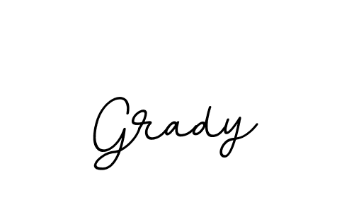 How to make Grady signature? BallpointsItalic-DORy9 is a professional autograph style. Create handwritten signature for Grady name. Grady signature style 11 images and pictures png